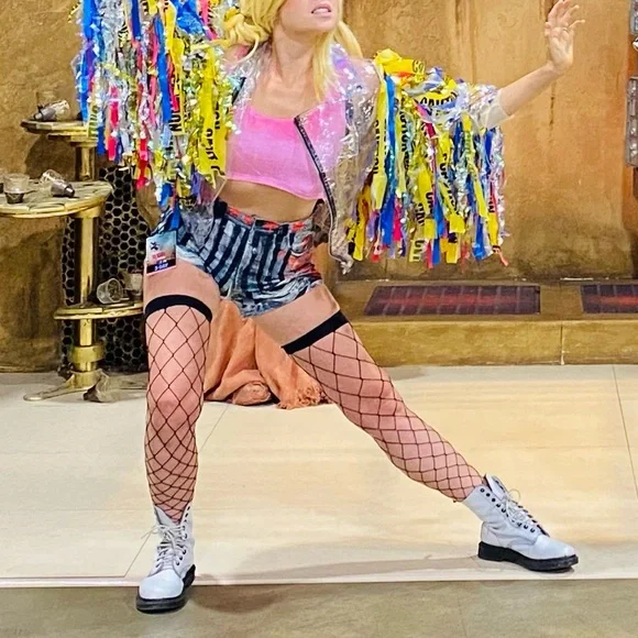 Rare villain Harley cosplay Costume - Picture 4 of 5